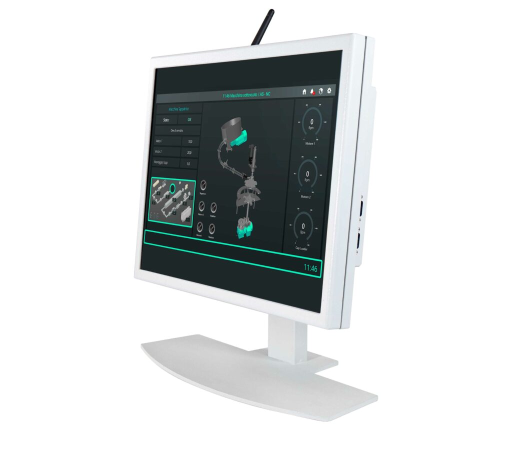 Monitor Linea Chassis 17″-19″ – Panel PC & Digital Signage von Iris-Display